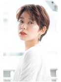 アッシュブラウンセンシュアルショートヘア☆