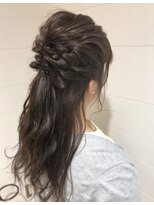 アルクバイネオリーブ 荻窪店(arc by neolive)&nbsp;ねじり編み込みハーフアップ♪ 荻窪　美容室　arc