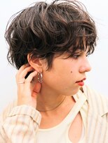 ドロップ(drop)&nbsp;ふわくしゃハンサムマッシュショートヘア/前髪パーマ