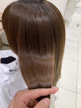 アッシュ 下丸子店(Ash) ダメージレストリートメントストレート