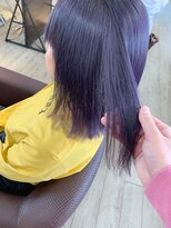 ヘアー アトリエ アンジー(Hair Atelier Angee)&nbsp;パープルカラー☆