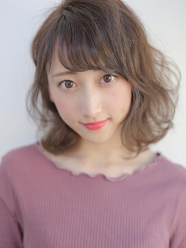 アグ ヘアー ロッコ 南通店(Agu hair rocco) 愛らしさ◎の無造作カール
