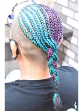 ガナンシア 横浜本店(ganancia) コンロウxグリーンxバイオレット