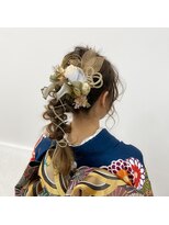 マーリャヘアー(mallia hair)&nbsp;成人式ヘアアレンジ