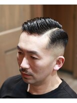 バーバーショップ スバル(BARBERSHOP SUBARU)&nbsp;＜理容室＞＜バーバー＞緩パン濡れパンアイロン七三フェード