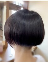 プレッソヘアー Presso hair ショートボブ　インナー刈り上げました