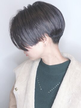 モリオフロムロンドン 原宿本店(morio from London) 【モリオ原宿】刈り上げベリーショートハンサムショート前髪なし