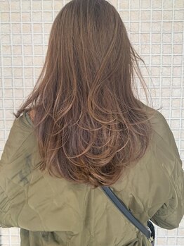 ヘアサロン アプリ(hair salon APPLI)の写真/【カット+カラー￥6600】APPLIが誇る柔らか透明感カラー☆ツヤ感＆赤味の無い抜群の透明感が手に入る☆