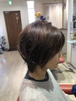ヘアーサロン ダダ(hair salon DaDa)&nbsp;透明感×立体感 30代40代大人可愛い☆オン眉ベビーショート