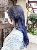 ロング×ブルー♪