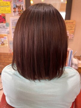 ヘアスタジオブービー ツヤ感ナチュラルボブ