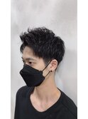 アップバングショート