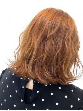 アジールヘア 東上野店(agir hair) オレンジカラー、オレンジベージュ【上野/御徒町/学割U24】