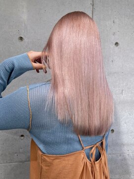 ガルボヘアー 名古屋栄店(garbo hair) ハイトーン　ケアブリーチ　カミカリスマ　ベージュ