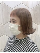 ビューティドレッセヤマノ 池袋パルコ(Beauty Dresse YAMANO)&nbsp;【ボブ】カラーで魅せる切りっぱなしボブ☆