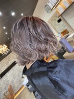 モアヘアーセカンド(MORE-HAIR Second)&nbsp;ピンクの残留色素を活かしたピンクベージュ