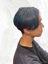 オーヘアー 南柏(OxO Hair)&nbsp;センターパート／ハイライト／南柏