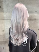 グランアージュ 池袋東口店(grandage)&nbsp;髪質改善×ブリーチオンカラー/シルキーホワイトベージュ/池袋