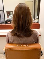 マーリャヘアー(mallia hair) レイヤースタイルレイヤーカットロングレイヤー小顔スタイル