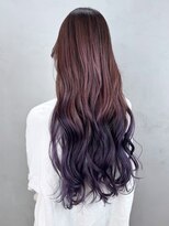 アイティーバイアルバム 八王子店(IT by ALBUM)&nbsp;くびレイヤー美髪レイヤーロンググレージュカラー_ba493451