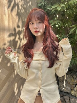 フェブ(fev) 【fev_uran】オレンジレッド