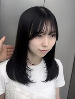 ビューナゴヤ 名駅(VIEW NAGOYA)&nbsp;前髪カタログ/イメチェンスタイル／ウェーブパーマ/こなれミディ