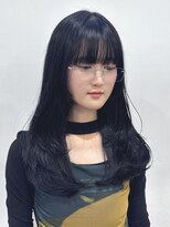 ゼスト 吉祥寺店(ZEST)&nbsp;レイヤーカット/ブルーブラックカラー/吉祥寺/石川ひな