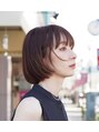 クレア(CREA)&nbsp;切りっぱなしボブスタイル。お顔まわりにニュアンスを♪[渋沢]