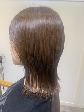 ジュエ ヘアプレイス 岩神店(jouet hair place) つやつやシアーベージュ