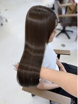 ハピネス 梅田茶屋町店(HAPPINESS)&nbsp;韓国風/レイヤーカット/顔周り/顔まわり/髪質改善/ベージュ