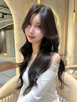 アンフィニー 仙台(ANFINI) ココアベージュ仙台髪質改善縮毛矯正酸性ストレートレイヤー