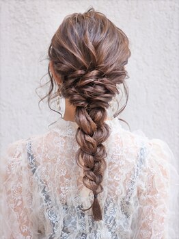 ビューティービースト 鹿児島店(beauty:beast)の写真/デートや結婚式、イベントなどに◎特別な日は誰よりも可愛く☆トレンドのヘアセットもプロにお任せ♪