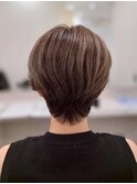 似合わせカット/似合わせカラー 箕面/ショート・ショートボブ