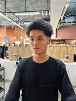 チャプター 問屋町(chapter) スパイキーショートスキンフェード眉毛カット