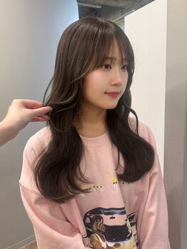 髪質改善 rame 福岡香椎店【ラーム】【4月上旬OPEN(予定)】の写真/【NEWOPEN】大人っぽさもカワイイも叶うrame《ラーム》の顔周りカット*韓国/レイヤー