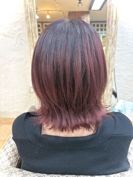 ヘアー デザイナーズ クルー ドルフィン(HAIR DESIGNERS CREW dolphin) ボルドーカラー