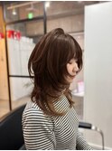 ワンカールで決まるハッシュカット/レイヤーカット