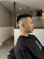 西本整髪 クロップ スキンフェード