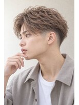 アーダーヘアサロン 森田店(ADER HAIR SALON)&nbsp;メンズローフェード×ニュアンスパーマスタイル