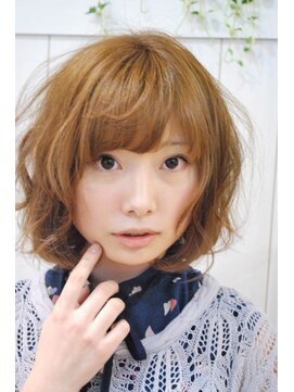 ミエルヘアーブラン(miel hair blanc) 【miel hair blanc】シフォン♪パーマ