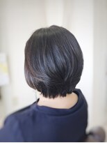 クール ヘアー ギャラリー 神明町店(COOL Hair gallery)&nbsp;ひし形長めのナチュラルショート♪40代おすすめ