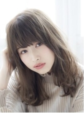 ジュネス 銀座(JYUNESU) オリーブカラー☆抜け感ヘア♪小顔効果が◎