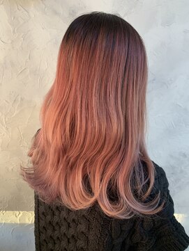 ヘアスタジオニコ(hair studio nico...) フラミンゴピンク