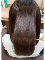 アッシュ 等々力店(Ash) ミディアムのダメージレス縮毛矯正