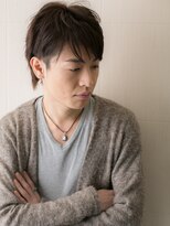 モッズヘア メン 南越谷南口店(mod's hair men) くせ毛カットで1分スタイリング!ダークアッシュショートH