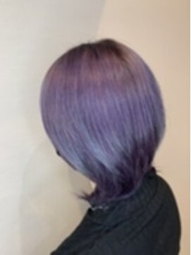 レム ナガノ(REM) 透明感カラー/おしゃれパープル