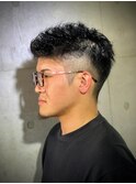 大人のパーマstyle 【バーバーバー 八広】