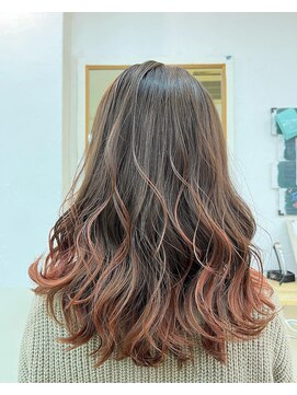 美容室 ガーデン グラデーションカラー