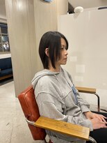 ソラーナバイマニスオブヘアー(SOLANA by Manis of hair)&nbsp;酸性ストレートウルフレイヤー