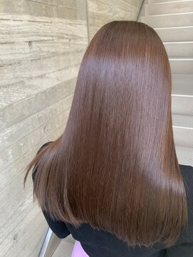 ヒアー 岡山(here) 髪質改善/艶ボルドー/ベビーバング/プレミアムカラー